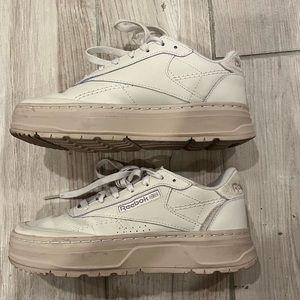 platform reebok sneakers